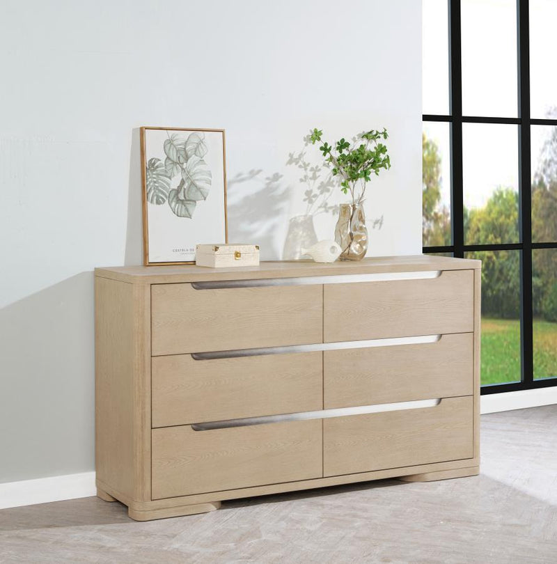 Ladera - 6-Drawer Bedroom Dresser - JaxCo Furniture