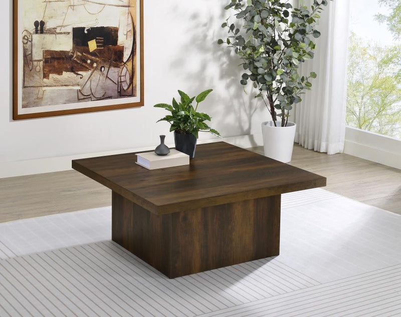 Devar - Square Engineered Wood Table - JaxCo Furniture