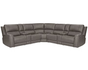 Belmont - Zero Gravity Power Reclining Sectional With Power Adjustable Headrests - JaxCo Furniture