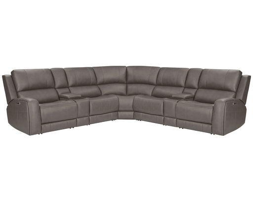Belmont - Zero Gravity Power Reclining Sectional With Power Adjustable Headrests - JaxCo Furniture