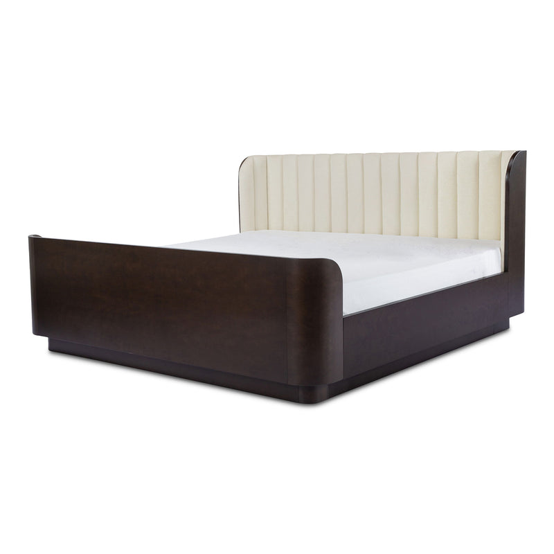 Scarlette - King Bed - Cream - JaxCo Furniture