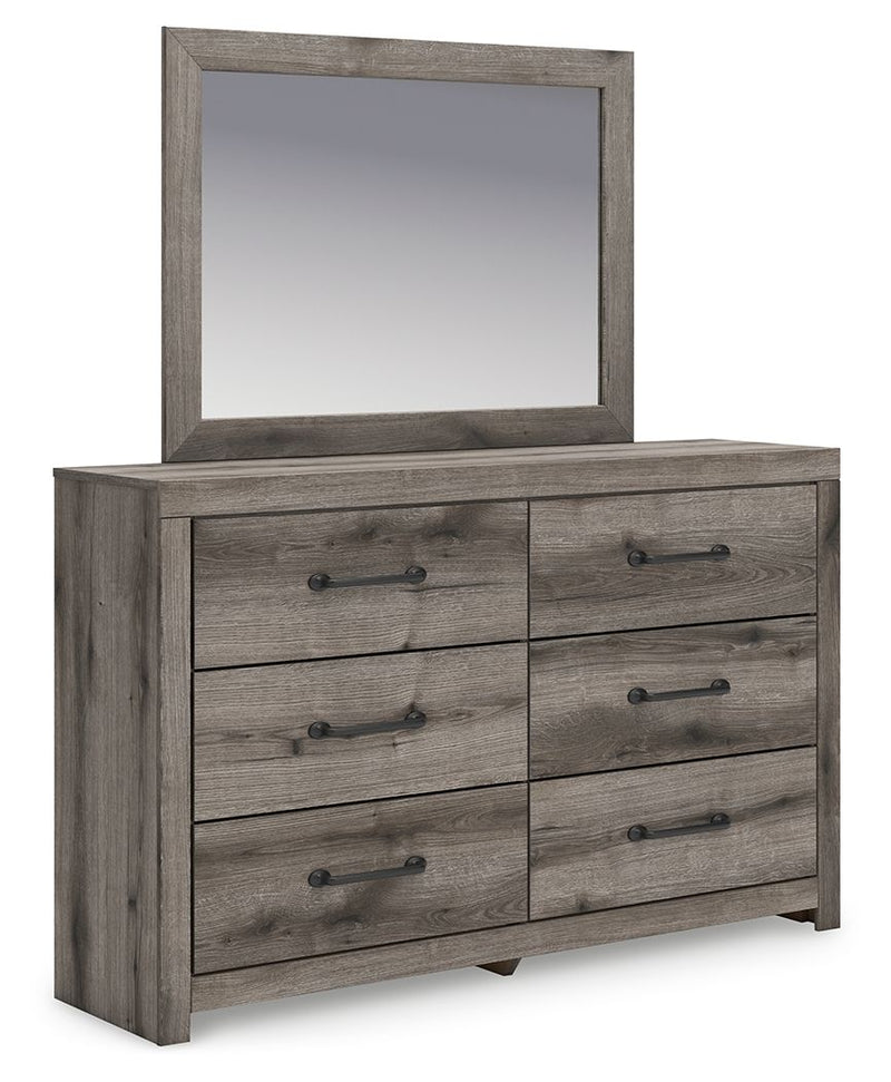 Graystorm - Brown Gray - Dresser And Mirror - JaxCo Furniture