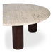 Landon - Coffee Table - Glazed Brown / Beige - JaxCo Furniture