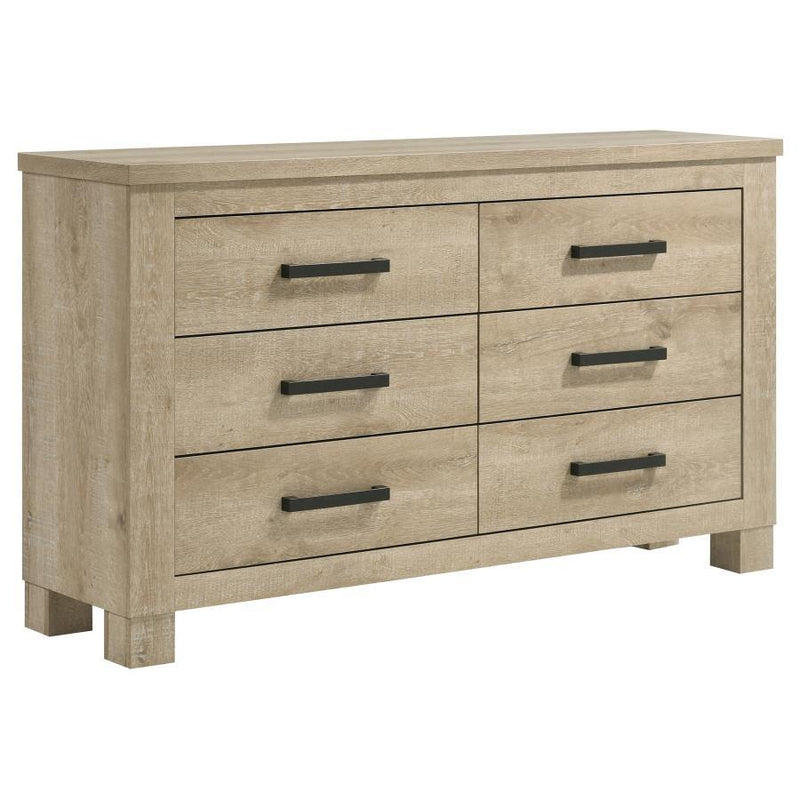 Oakglen - 6-Drawer Bedroom Dresser - JaxCo Furniture
