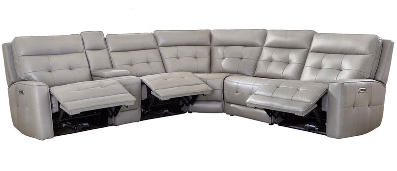 Canterbury - Zero Gravity Modular Power Reclining Sectional - JaxCo Furniture