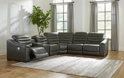 Center Line - Power Recliner Sectional - JaxCo Furniture