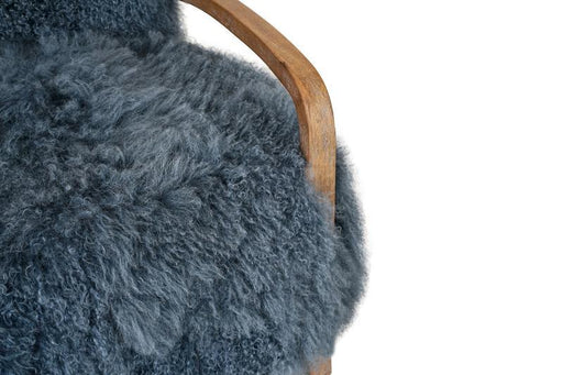 Kibo - Accent Chair - Blue Fur - JaxCo Furniture