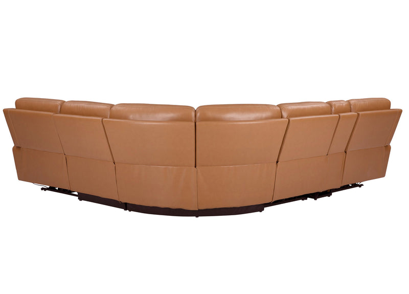 Hancock - Zero Gravity Power Reclining Sectional With Power Adjustable Headrests - JaxCo Furniture
