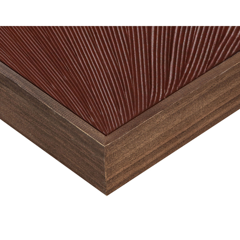 Flutter - Framed Painting - Maroon - JaxCo Furniture