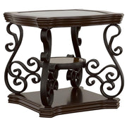 Laney - Glass Top Coffee And End Table Set - JaxCo Furniture