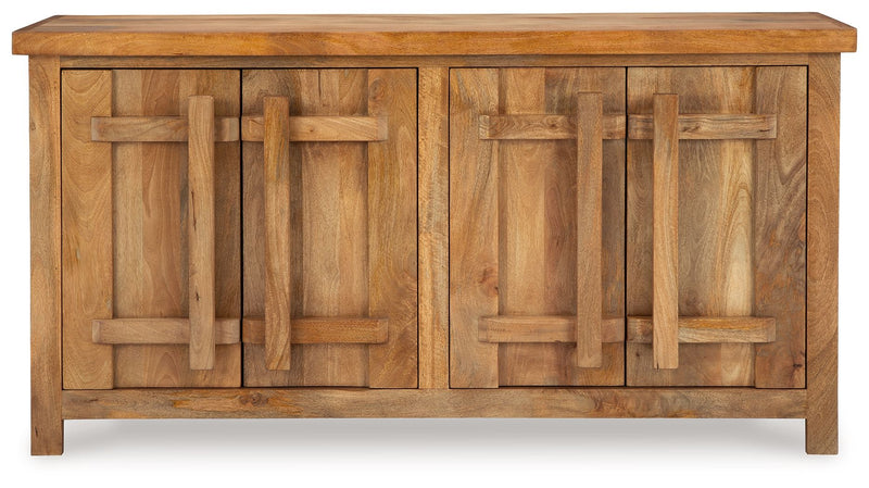 Dresor - Natural - Accent Cabinet - JaxCo Furniture
