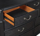 Celina - 9-Drawer Dresser - Black - JaxCo Furniture