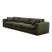 Rue - Modular Sofa - Deep Green - JaxCo Furniture