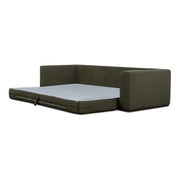 Rue - Sleeper Sofa - Deep Green - JaxCo Furniture