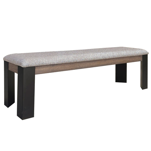 Cedar Fork - Dining Bench - Smoked Arabica - JaxCo Furniture
