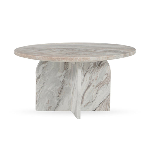 Reilly - Marble Round Table - JaxCo Furniture