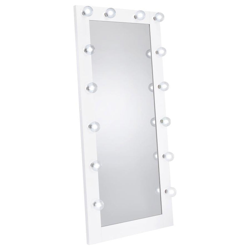 Zayan - Length Floor Mirror With Lighting - JaxCo Furniture