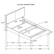 Dorian - Upholstered Panel Bed - JaxCo Furniture