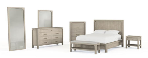 Solano - 55" Eastern King Panel Bed - Weathered Mango - JaxCo Furniture