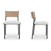 Foley - Dining Chair (Set of 2) - White - JaxCo Furniture