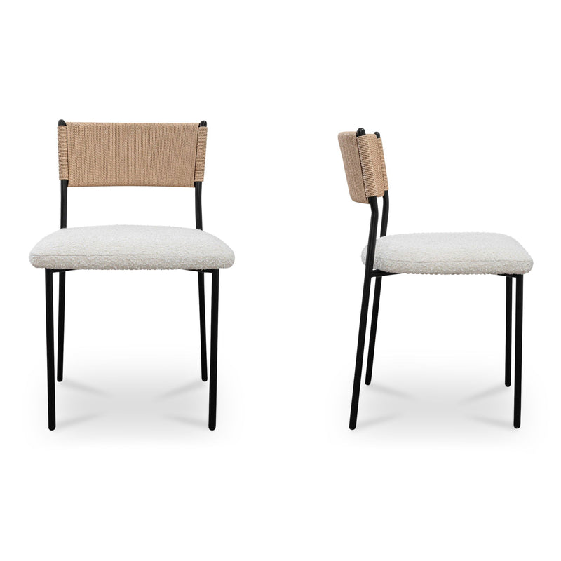 Foley - Dining Chair (Set of 2) - White - JaxCo Furniture
