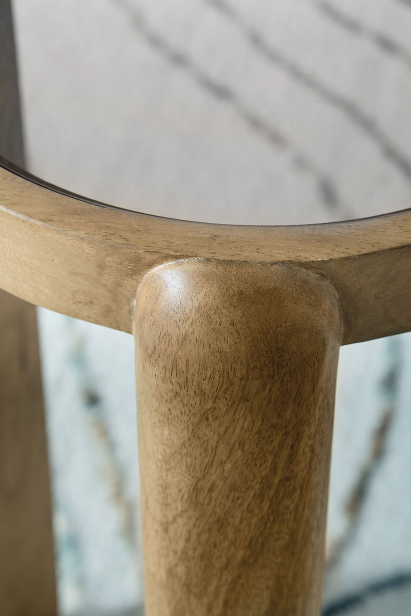 Jossor - Light Brown - Accent Table Set (Set of 2) - JaxCo Furniture