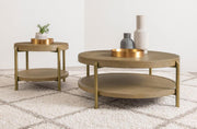 Arini - Round Coffee And End Table Set - JaxCo Furniture