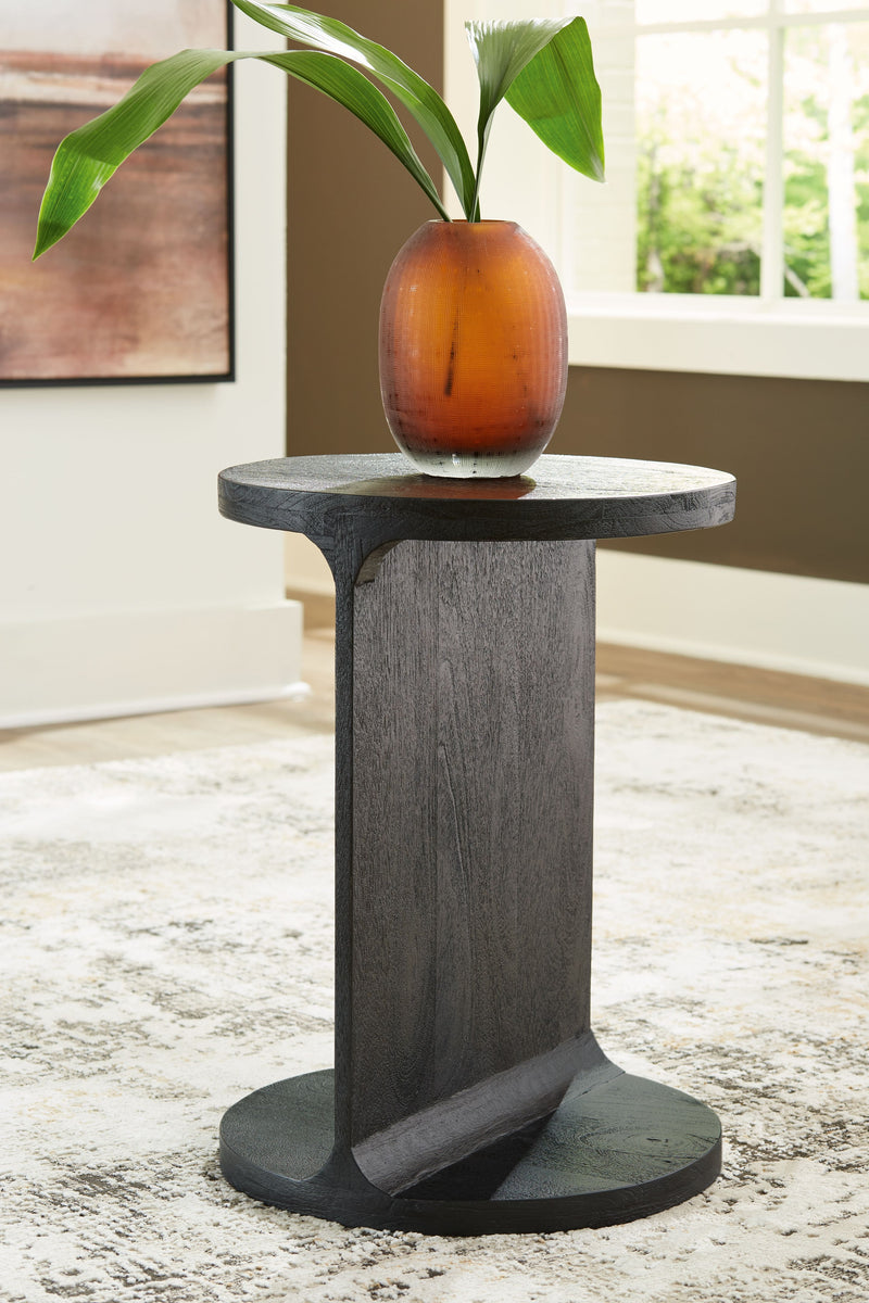 Adderley - Black - Accent Table - JaxCo Furniture