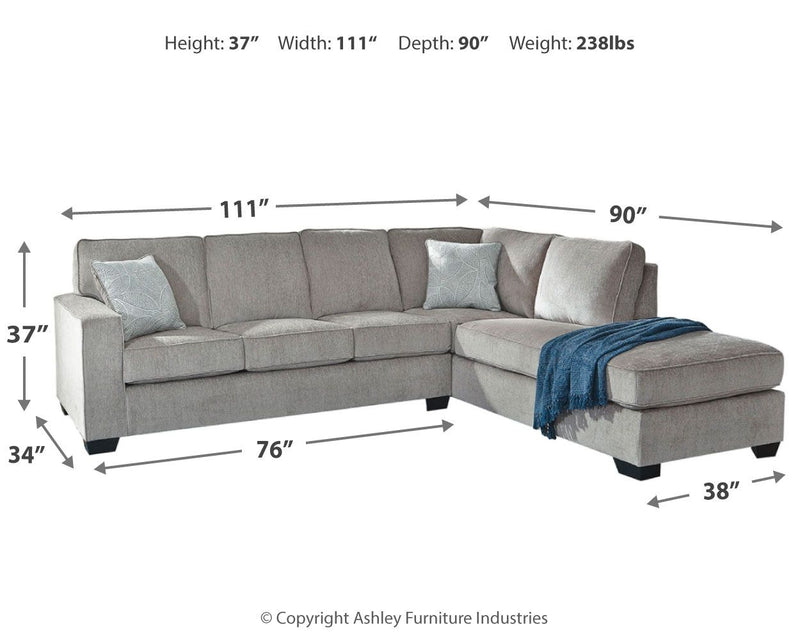 Altari - Sleeper Sectional - JaxCo Furniture