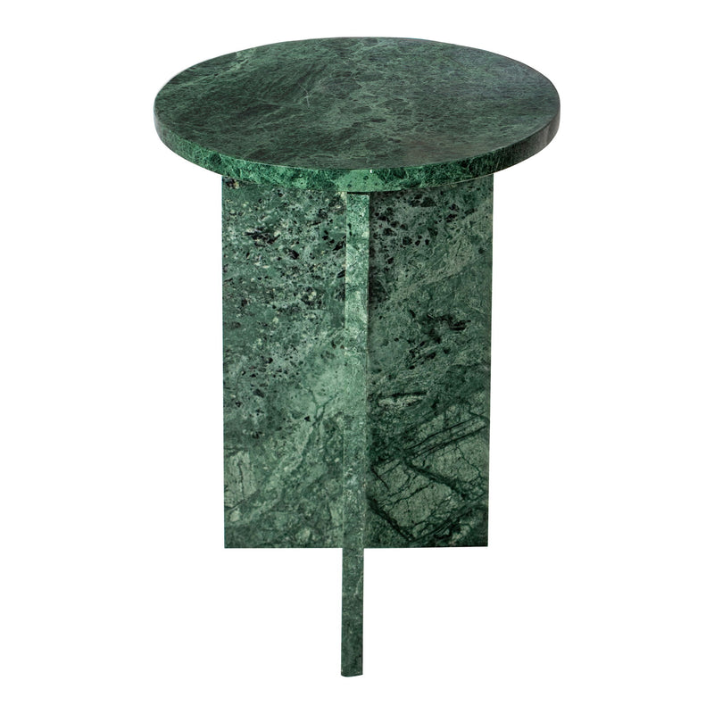 Grace - Marble Accent Table - Dark Green - JaxCo Furniture