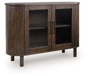 Mayridge - Medium Brown - Accent Cabinet - JaxCo Furniture