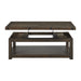 Colorado - Occasional Coffee Table With Lift Top - Charcoal - JaxCo Furniture