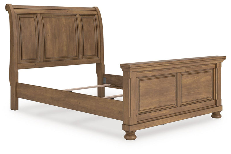 Feddinger - Sleigh Bed - JaxCo Furniture