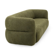 Faris - Upholstered Sofa - Dark Olive - JaxCo Furniture