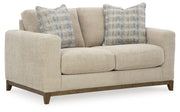 Parklynn - Desert - Loveseat - JaxCo Furniture