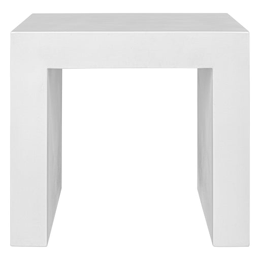 Lazarus - Outdoor Stool - White - JaxCo Furniture