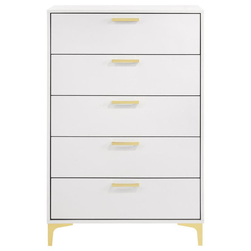 Kendall - 5-Drawer Bedroom Chest - JaxCo Furniture