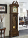 Cedric - Grandfather Clock With Adjustable Chime - Golden Brown - JaxCo Furniture