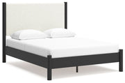 Cadmori - Upholstered Panel Bed - JaxCo Furniture