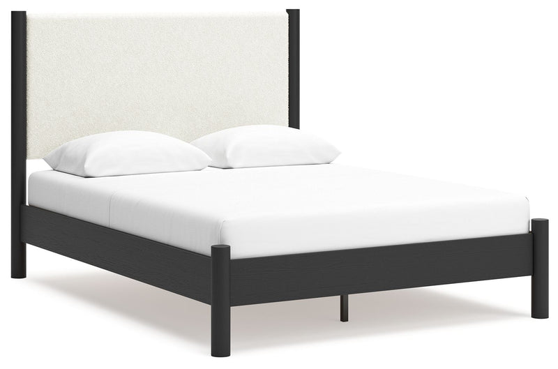 Cadmori - Upholstered Panel Bed - JaxCo Furniture