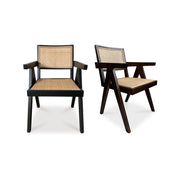 Takashi - Chair (Set of 2) - Dark Brown - JaxCo Furniture