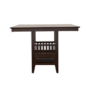 Jaden - Square Counter Height Dining Table - Espresso - JaxCo Furniture