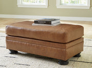 Carianna - Caramel - Ottoman - JaxCo Furniture