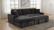 Pastrana - Upholstered Sleeper Sectional Sofa - JaxCo Furniture