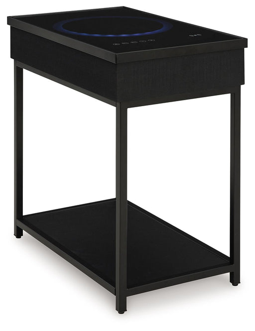 Gemmet - Black - Accent Table - JaxCo Furniture