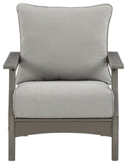 Visola - Gray - Lounge Chair w/Cushion (Set of 2) - JaxCo Furniture