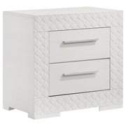 Ives - 2-Drawer Nightstand Bedside Table - JaxCo Furniture
