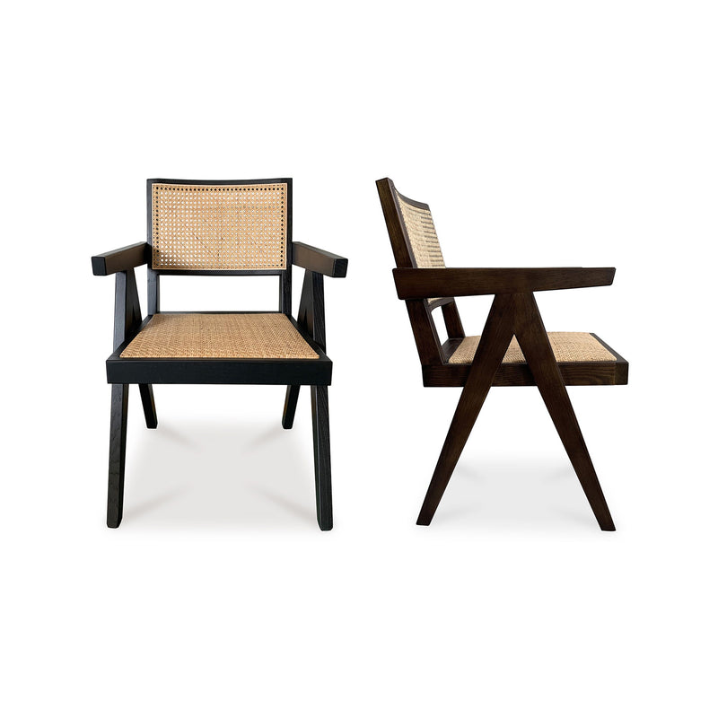 Takashi - Chair (Set of 2) - Dark Brown - JaxCo Furniture