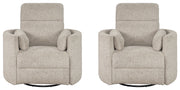 Radius - Manual Swivel Recliner - JaxCo Furniture