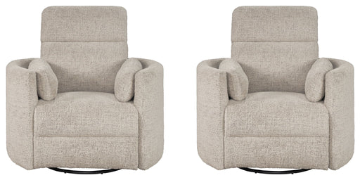 Radius - Manual Swivel Recliner - JaxCo Furniture
